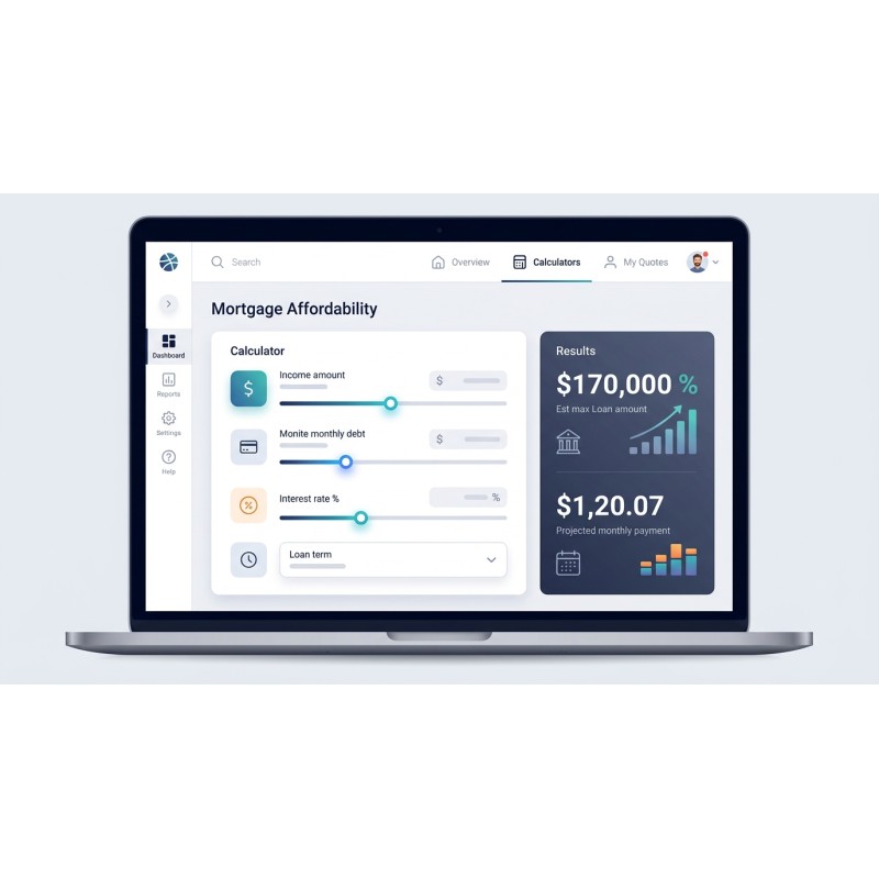 Offline Mortgage Affordability Estimator | Agora Apps