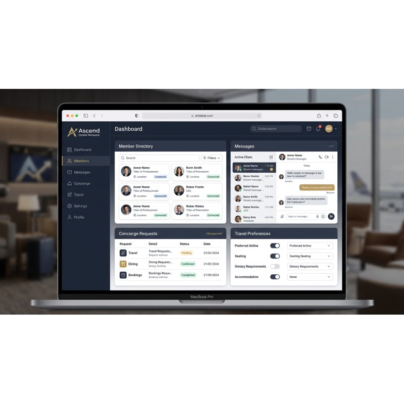 Ascend Global Network | Elite Traveler CRM & Concierge | Agora Apps