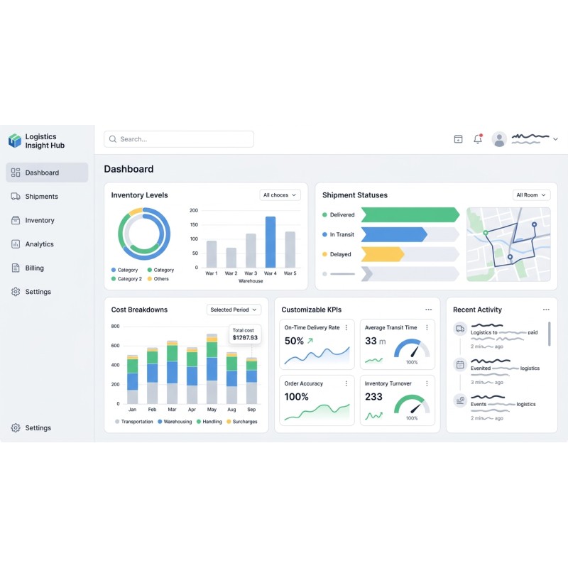 3PL Performance Dashboards | Logistics Insight Hub