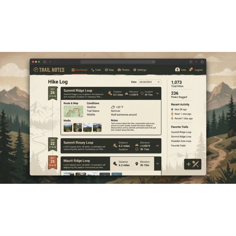 Offline Hike Route Jotter - Trail Notes | Agora Apps
