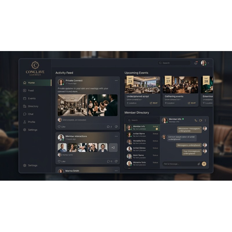 Conclave Connect - Exclusive Members' Club Portal | Agora Apps