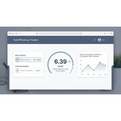 Kraftstoffeffizienz-Tracker