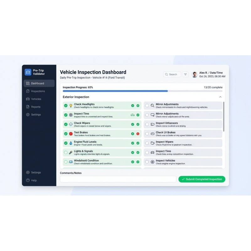 Pre-Trip Validator | Agora Apps