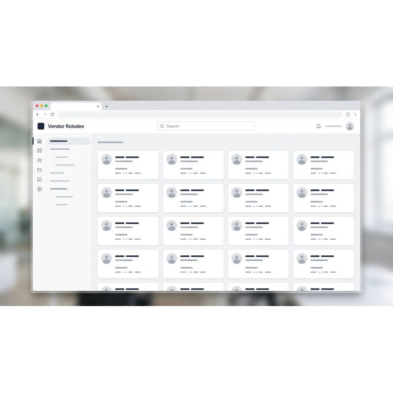 Offline Vendor Contacts | Event Vendor Directory | Agora Apps