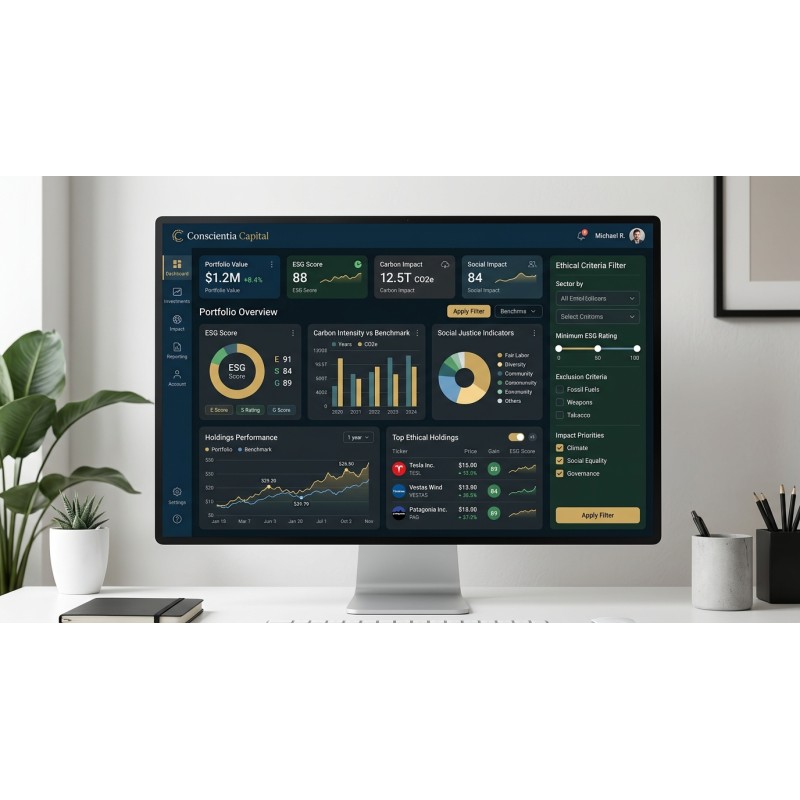 Conscientia Capital: Ethical Investment Impact | Agora Apps