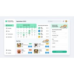 Impfplan-Tracker für Haustiere