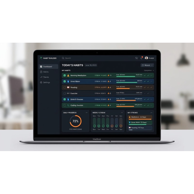 Habit Builder: Offline Daily Progress Tracker | Agora Apps