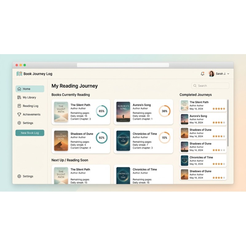 Book Journey Log: Registo de Leitura Offline | Agora Apps
