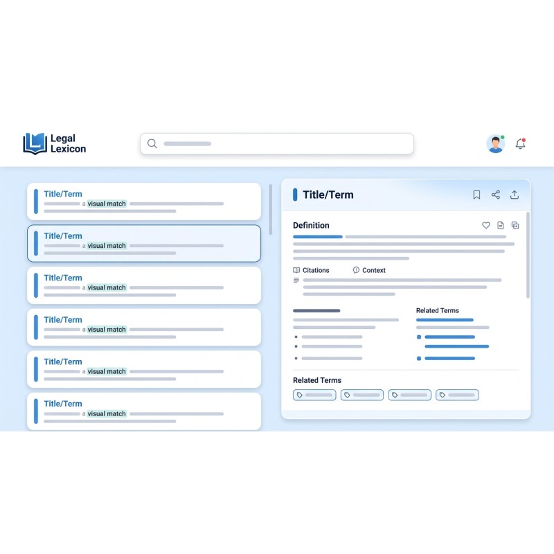 Offline Legal Glossary | Agora Apps