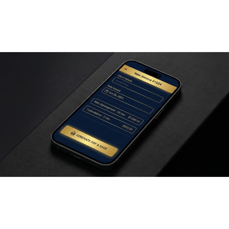 Sovereign Invoice Generator | Private PDF Invoicing PWA | Agora