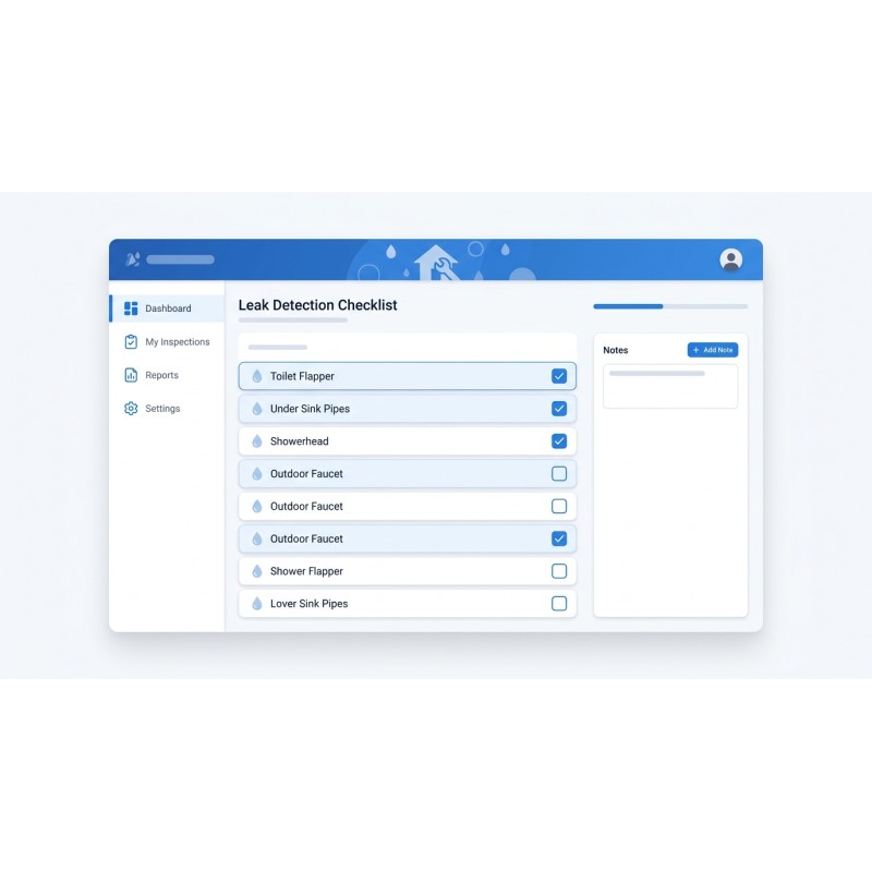Leak Detection Checklist | Agora Apps