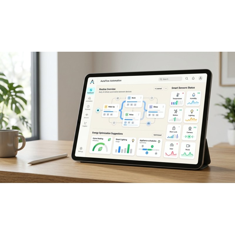 AuraFlow Automation: KI Smart Home System