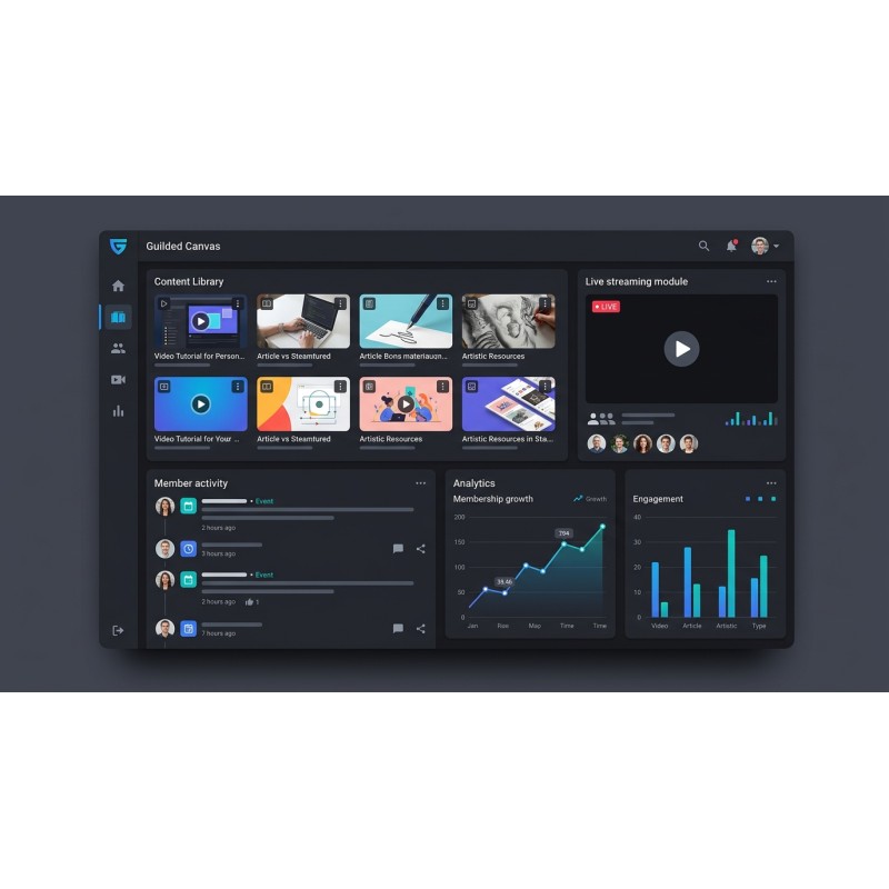 Plataforma de Comunidad Privada para Creadores | Guilded Can