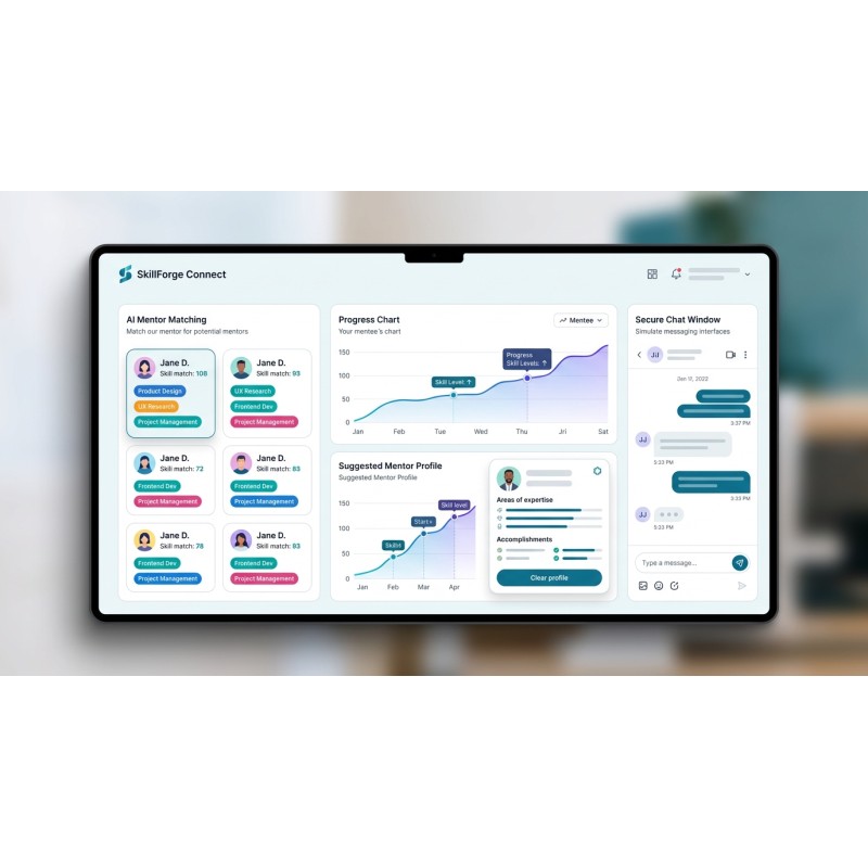 Jumelage de Mentors par IA | SkillForge Connect | Agora Apps