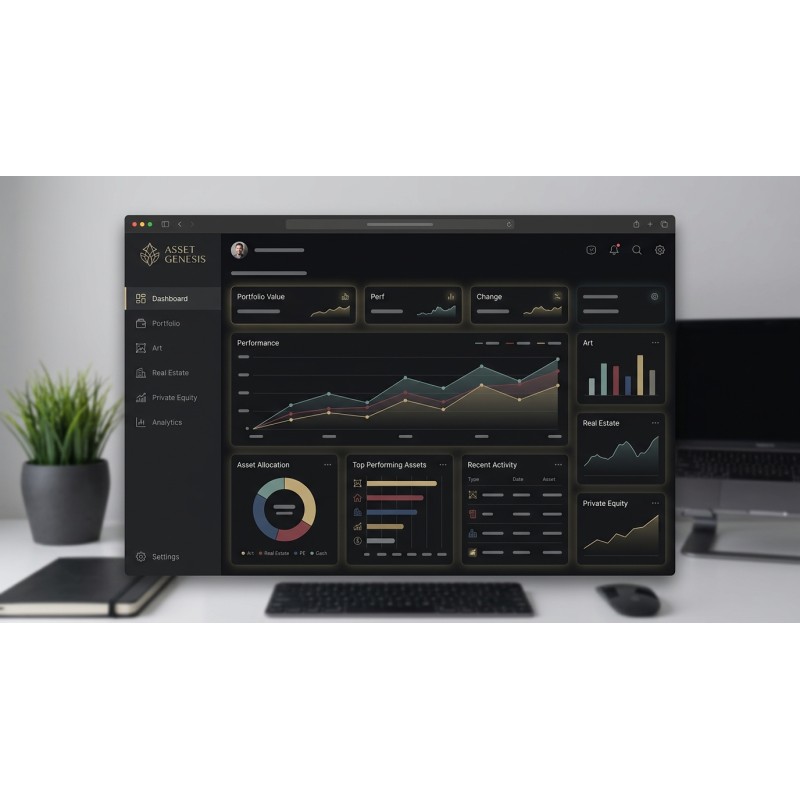 Gestão de Ativos de Luxo | Asset Genesis | Agora Apps