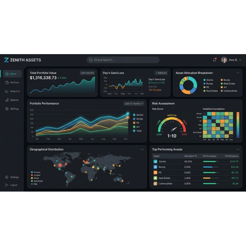 Global Multi-Asset Portfolio Management | Zenith Assets | Agora Apps