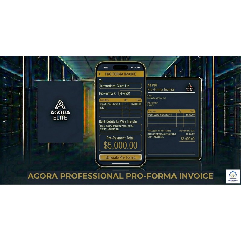 Professional Pro-Forma Invoice