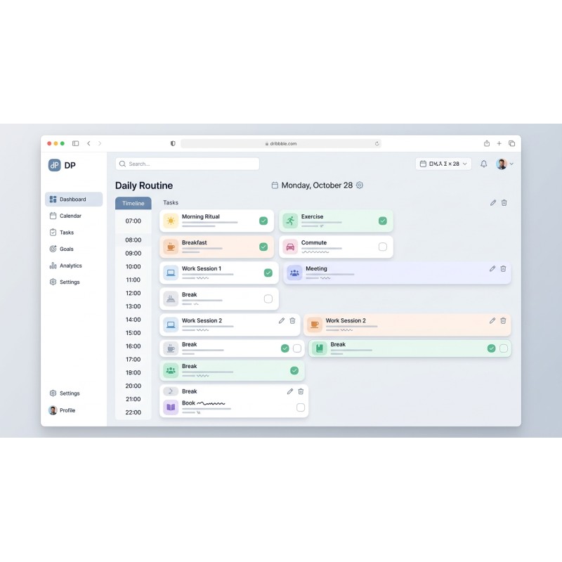Tagesroutine-Planer | Agora Apps