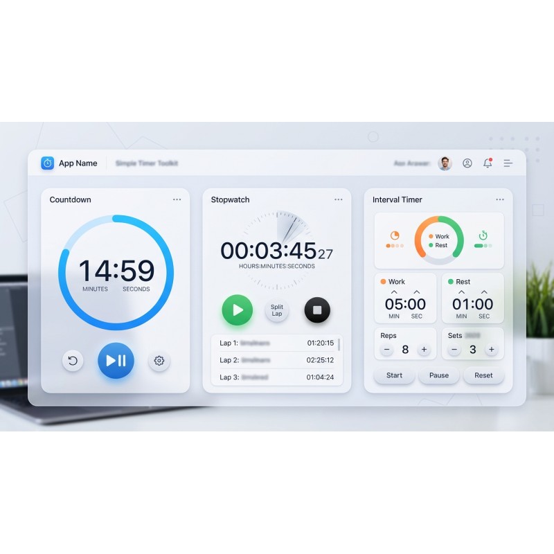 Simple Timer Toolkit | Agora Apps