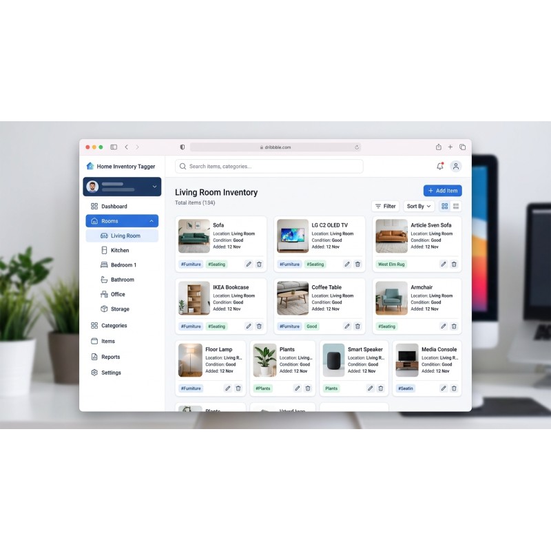 Organiseur d'Inventaire de Maison | Agora Apps