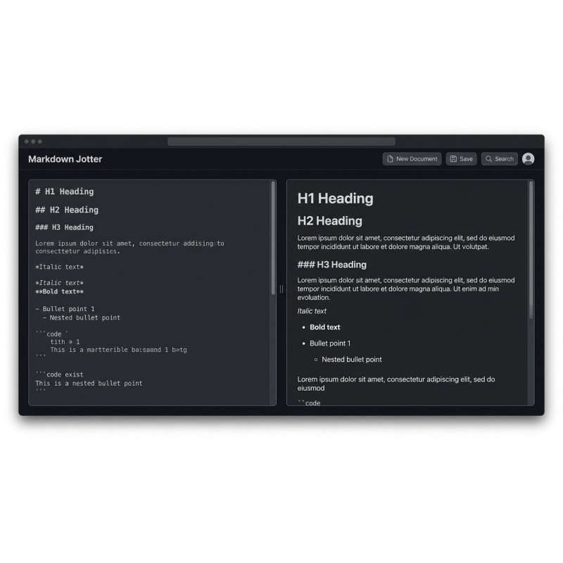 Markdown Jotter - Offline Markdown Editor | Agora Apps