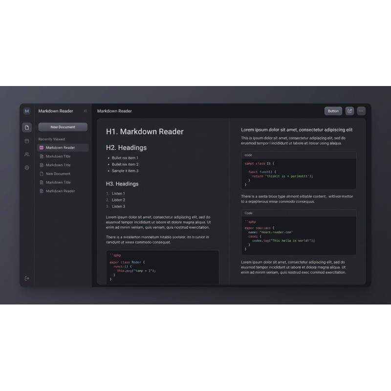 Markdown Reader - Offline Document Viewer | Agora Apps
