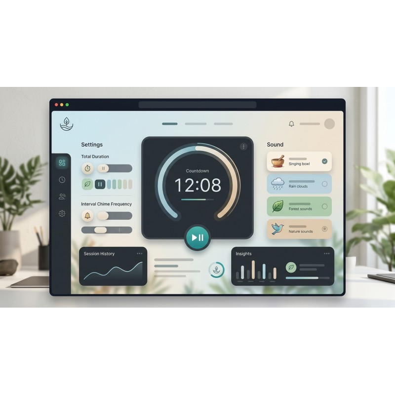 Offline Meditation Timer | Agora Apps