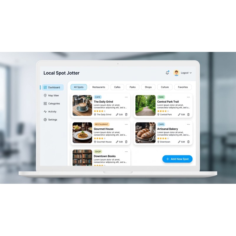 Local Spot Jotter | Offline Place Organizer | Agora Apps