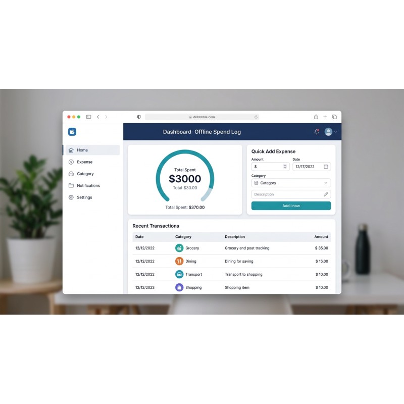 Offline Spend Log | Travel Expense Tracker | Agora Apps