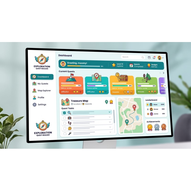 Exploration Quest Builder | Offline Scavenger Hunt Creator | Agora Apps