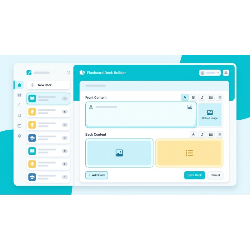 Custom Flashcard Maker Offline | Agora Apps