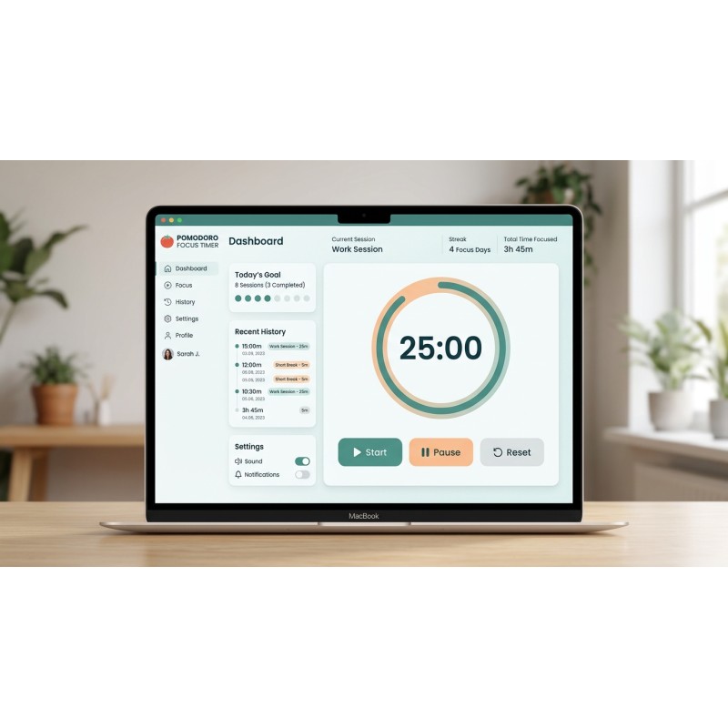 Offline Pomodoro Timer for Focus | Agora Apps