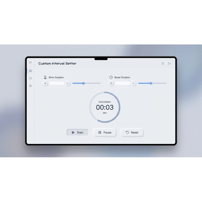 Offline Custom Interval Timer | Agora Apps