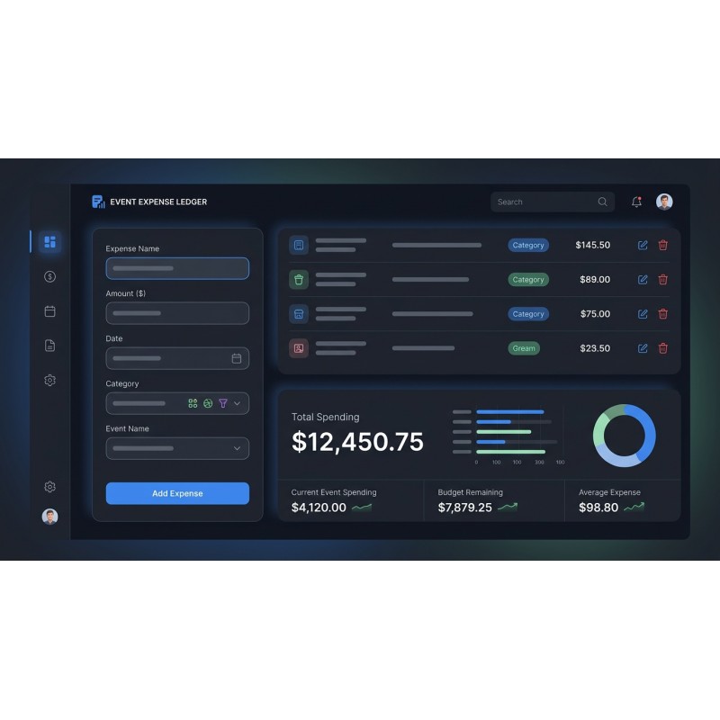 Event Expense Ledger | Agora Apps