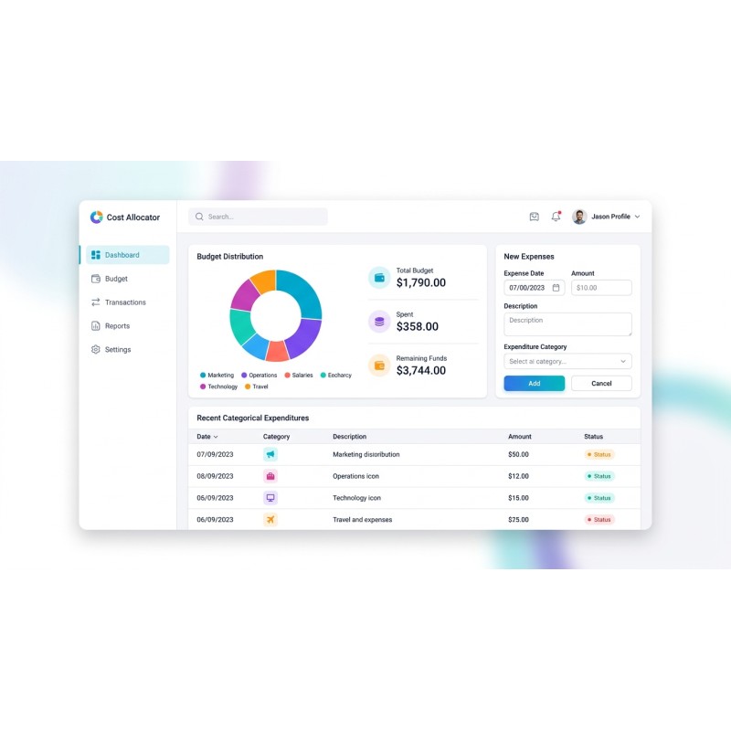 Asignador de Costos | Agora Apps