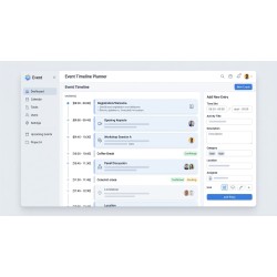 Event Timeline Planner
