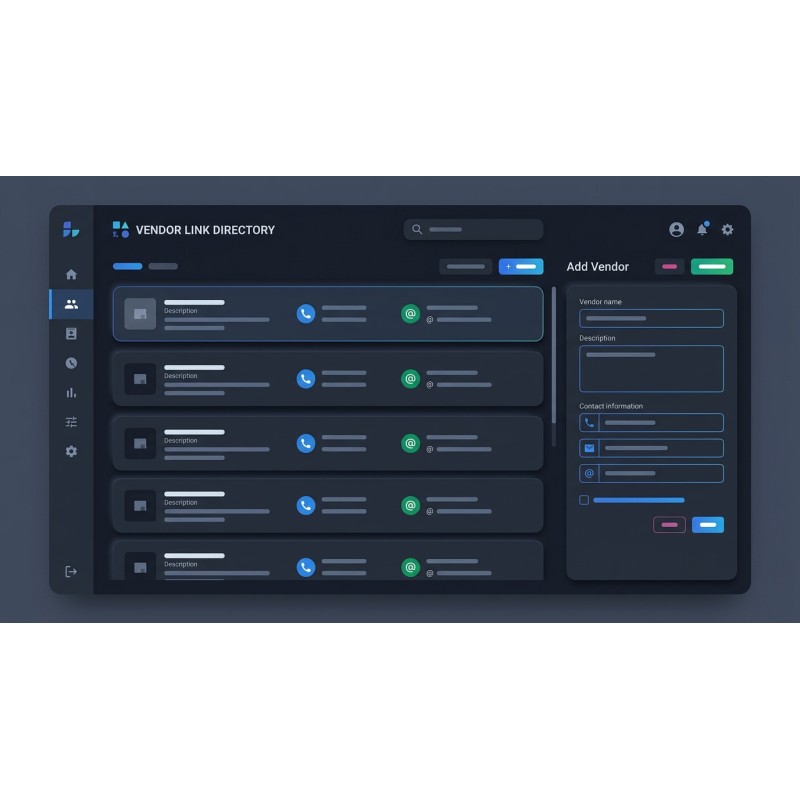 Vendor Link Directory | Agora Apps