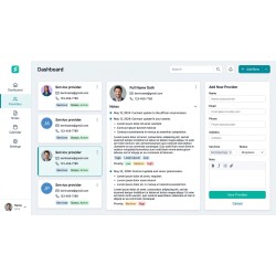Gestor de Notas para Proveedores de Servicios