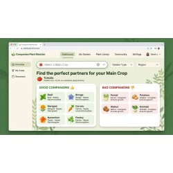 Combinador de Plantas Companheiras