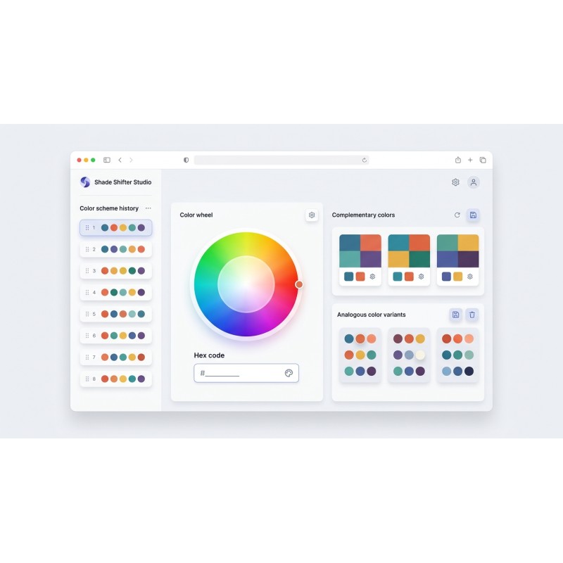 Shade Shifter Studio - Offline Color Scheme Generator | Agora Apps