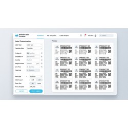 Formateur d'étiquettes imprimables