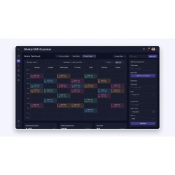 Organisateur d'Horaires Hebdomadaires