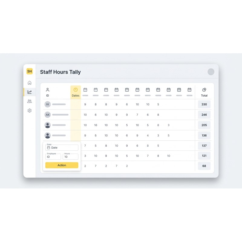 Registro de Horas Offline para Empleados | Agora Apps