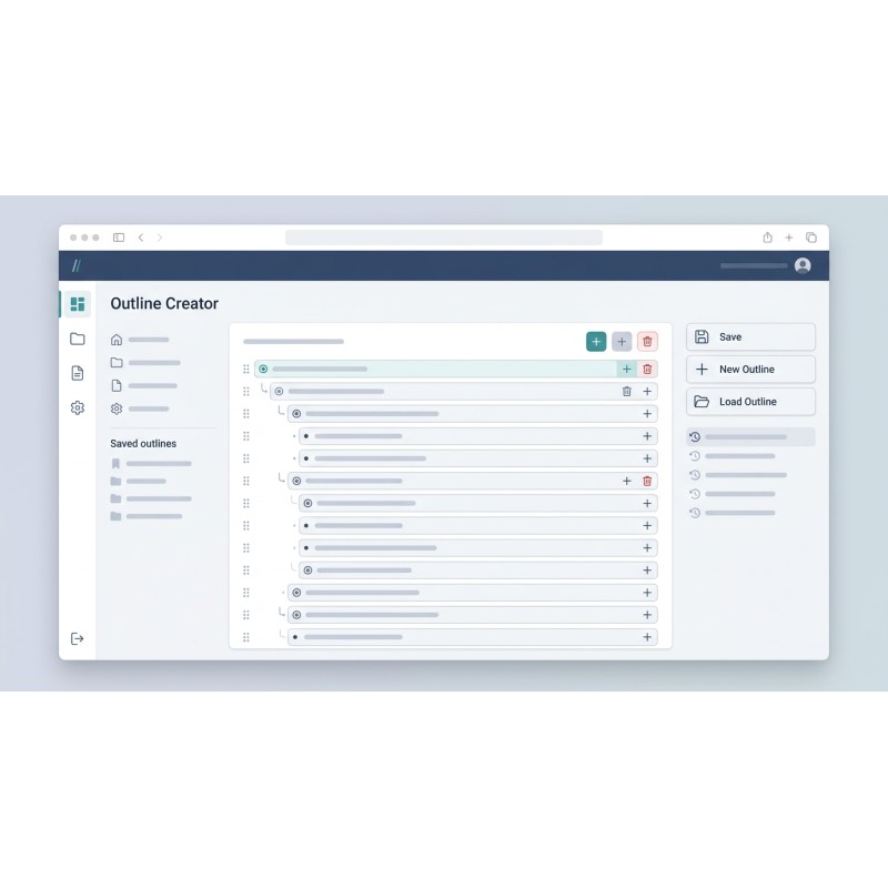 DIY Legal Outline Creator | Organizador Legal Offline