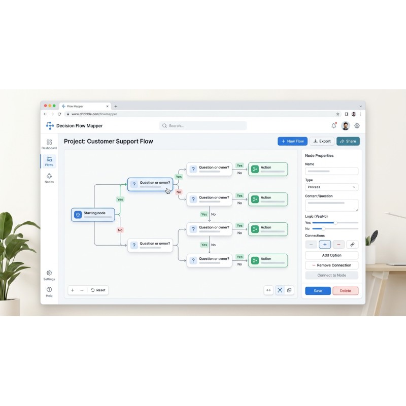 Decision Flow Mapper | Outil de Décision Juridique Hors Lign