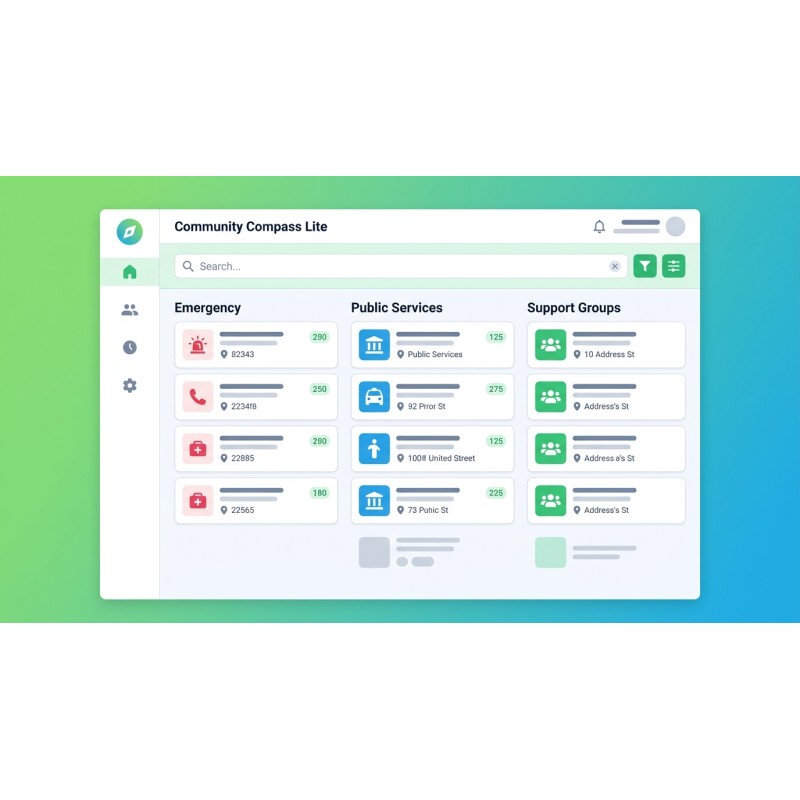 Community Compass Lite - Offline Local Services Directory | Agora Apps
