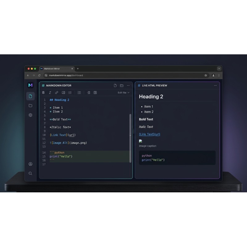 Markdown Mirror - Offline Previewer | Agora Apps