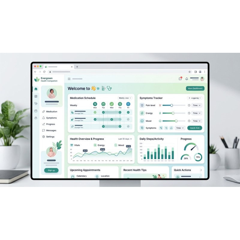 Evergreen Health Companion | AI Chronic Care Management | Agora Apps