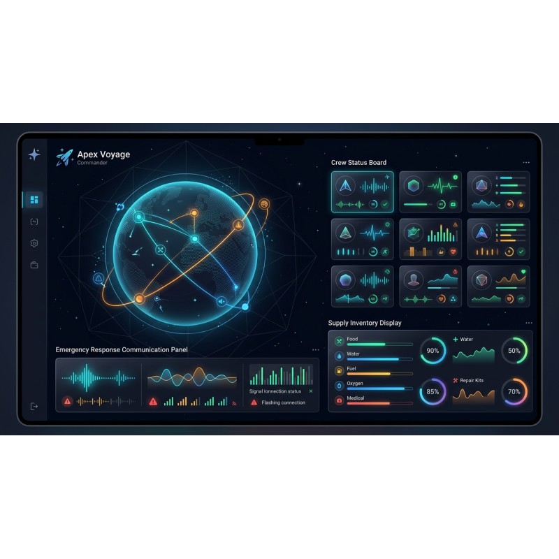 Apex Voyage Commander | Globale Expeditionskontrolle | Agora