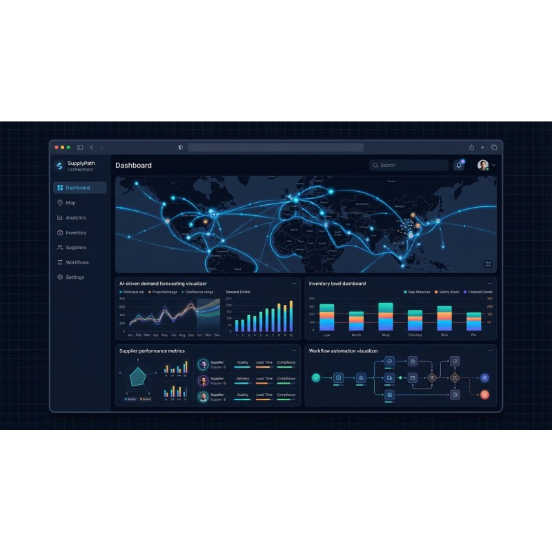 SupplyPath Orchestrator | Globale Lieferkettensteuerung | Ag